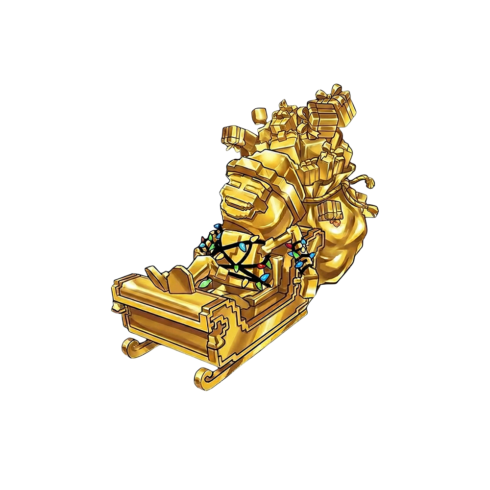 Gold Chicleteira Noelteira