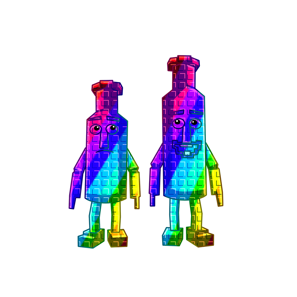 Rainbow Ketchuru and Musturu